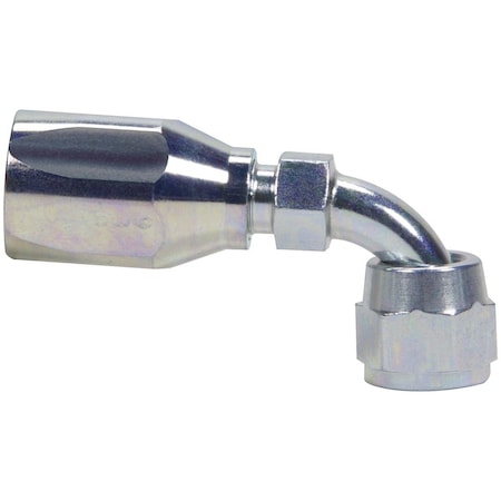 Allstar Performance Power Steering Fitting; 90 deg - 6 in. ALL48273